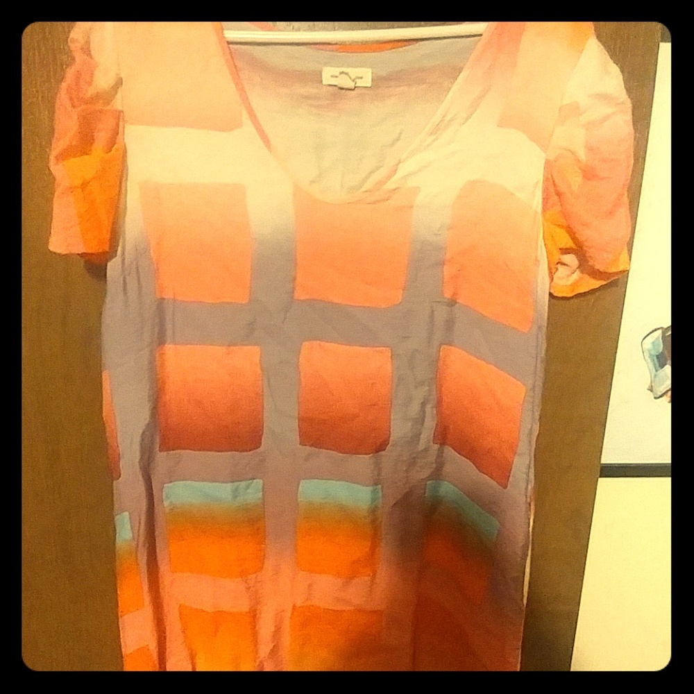 Large Silence + Noise Bright Shift Dress